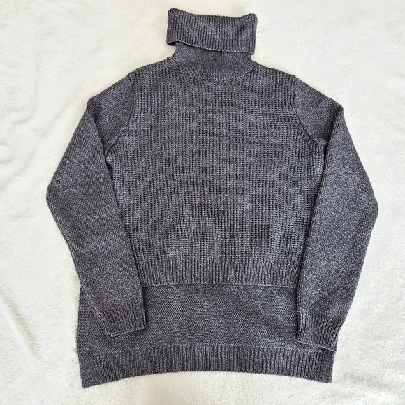Women's John + Jenn Turtleneck Sweater Marled Grey - Picture 1 of 6